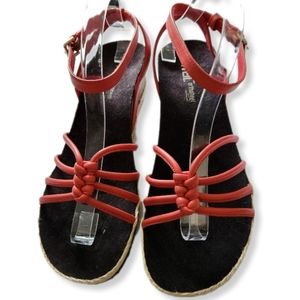 Weil Orthaheel Technology Leather in Orange Size 9/40 NEW  1039